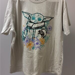 Freeze Star Wars Graphic Tee in Cream with Black Print
